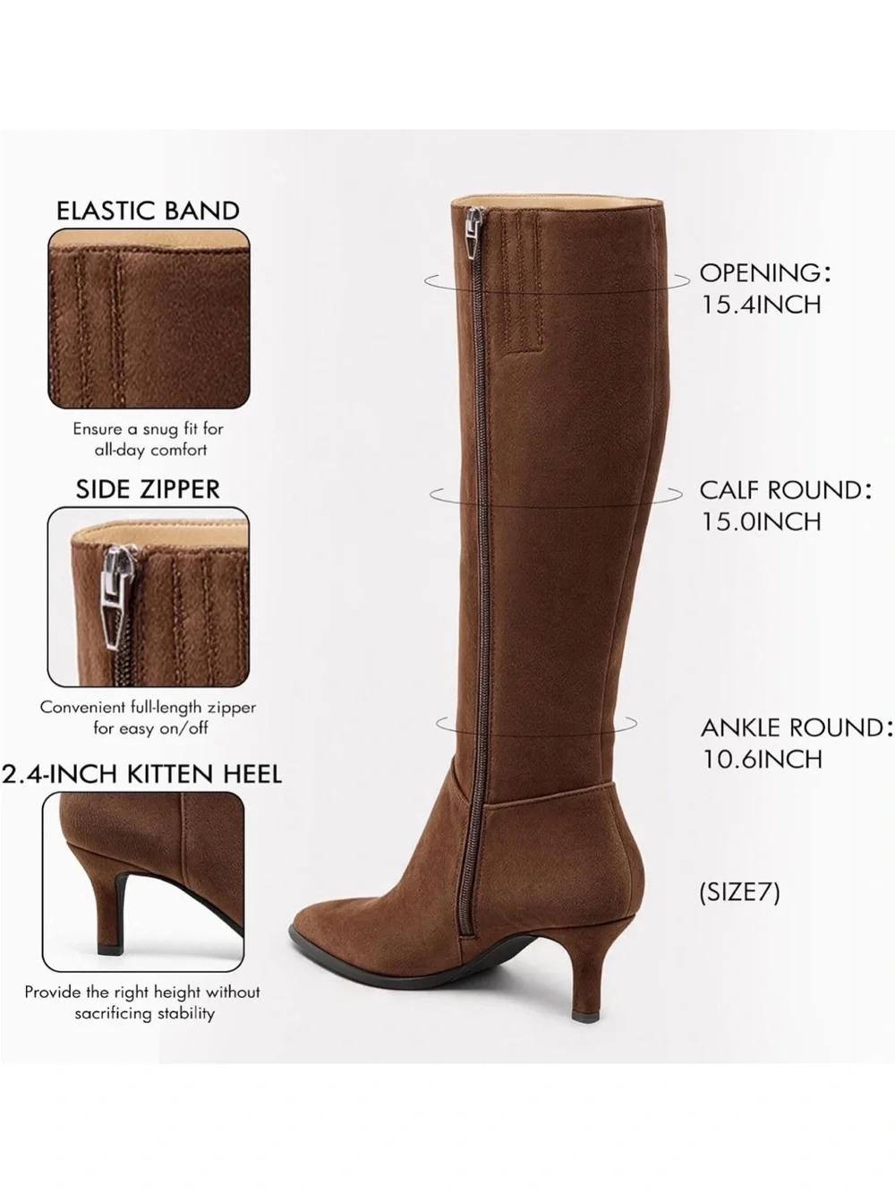 Womens Knee High Boots
